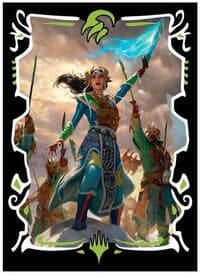 Tarkir: Dragonstorm - Temur Commander Standard Deck Protector Sleeves for Magic: The Gathering (100-pack)