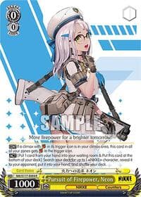 Pursuit of Firepower, Neon