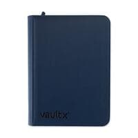 Vault X Zip Binder Exo-Tec - Blue 9 Pocket