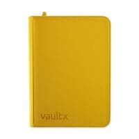 Vault X Zip Binder Exo-Tec - Yellow 9 Pocket