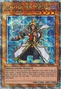 Aleister the Invoker (Alternate Art) (Quarter Century Secret Rare)