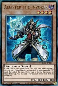 Aleister the Invoker (Alternate Art) (PUR)