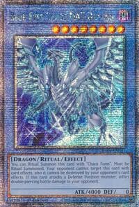 Blue-Eyes Chaos MAX Dragon (New Art) (Quarter Century Secret Rare)