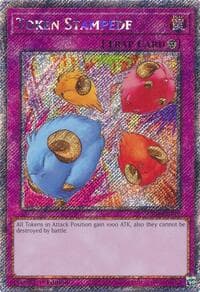 Token Stampede (Platinum Secret Rare)