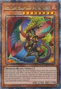 Fire King High Avatar Garunix (Quarter Century Secret Rare)