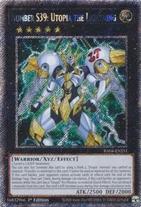 Number S39: Utopia the Lightning (Platinum Secret Rare)