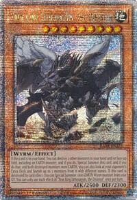 True King Lithosagym, the Disaster (Quarter Century Secret Rare)