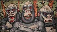 Jeff Laubenstein Ultra Pro Exclusive Playmat for Magic: The Gathering - Apes of Rath
