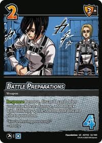 Battle Preparations