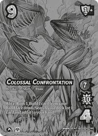 Colossal Confrontation // Seeking Relief (Alternate Art)