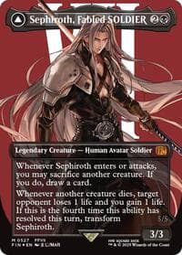 Sephiroth, Fabled SOLDIER (Borderless) (Surge Foil)