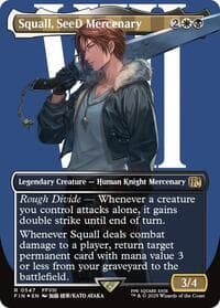 Squall, SeeD Mercenary (Borderless) (Surge Foil)