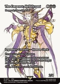 The Emperor, Hell Tyrant - Yawgmoth, Thran Physician (Showcase)