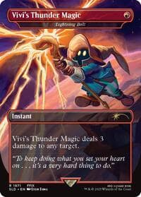 Vivi's Thunder Magic - Lightning Bolt