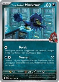 Team Rocket's Murkrow - 127/182
