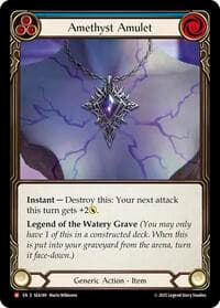 Amethyst Amulet