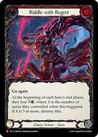 Riddle with Regret