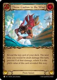 Throw Caution to the Wind (Treasure)