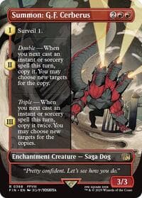 Summon: G.F. Cerberus (Borderless)