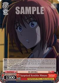 Surprised Kenshin Himura (SR)
