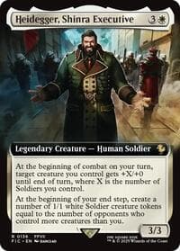 Heidegger, Shinra Executive (Extended Art)