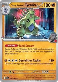 Team Rocket's Tyranitar (Pokemon Center Exclusive)