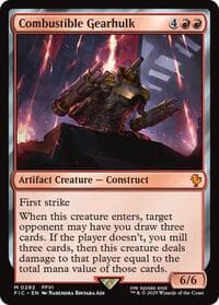 Combustible Gearhulk (Surge Foil)