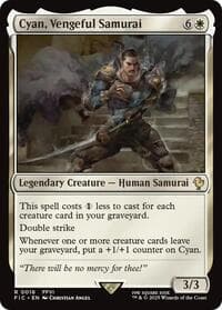 Cyan, Vengeful Samurai (Surge Foil)