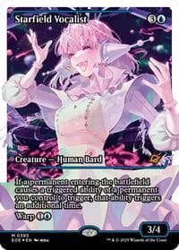 Starfield Vocalist (Showcase) (Fracture Foil)