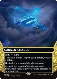 Sunken Citadel (0131) (Borderless) (Galaxy Foil)