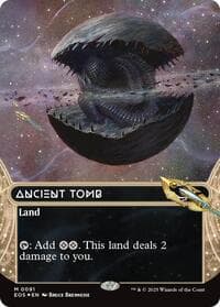 Ancient Tomb (0091) (Borderless) (Galaxy Foil)