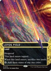 Lotus Field (0113) (Borderless) (Galaxy Foil)