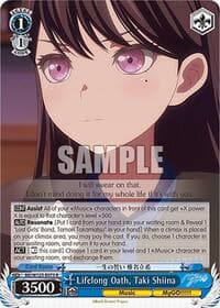 Lifelong Oath, Taki Shiina