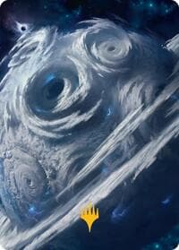 Uthros, Titanic Godcore Art Card (Gold-Stamped Planeswalker Symbol)