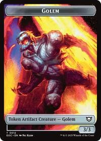Golem (0012) // Golem (0014) Double-Sided Token