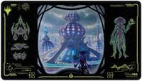 Edge of Eternities Holofoil Playmat - Blue Mythic for Magic: The Gathering