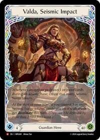 Valda, Seismic Impact