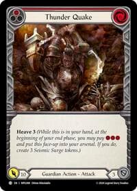 Thunder Quake (Red)