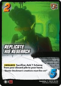Replicate His Research