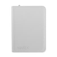 Vault X Zip Binder Exo-Tec - White 9 Pocket