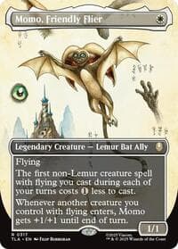 Momo, Friendly Flier (Borderless)