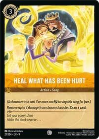 Heal What Has Been Hurt
