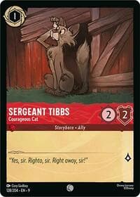 Sergeant Tibbs - Courageous Cat