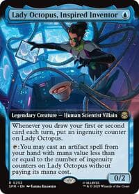 Lady Octopus, Inspired Inventor (Extended Art)