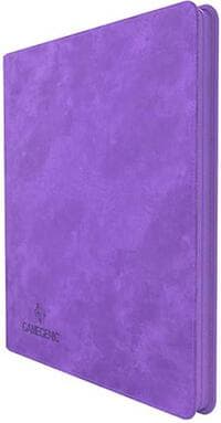 GameGenic Zip-Up Album 24-Pocket Side-Loading - Purple