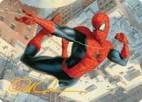 Spider-Man, Peter Parker Art Card (Gold-Stamped Signature)