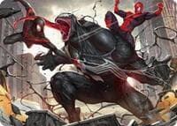 Terrific Team-Up Art Card