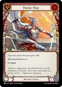 Heroic Pose (Red)