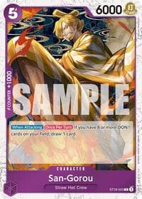 San-Gorou (Pirate Foil)