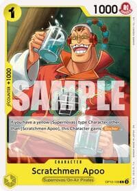 Scratchmen Apoo - OP10-108 (Reprint)